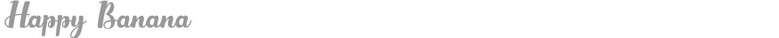 Happy Banana font preview